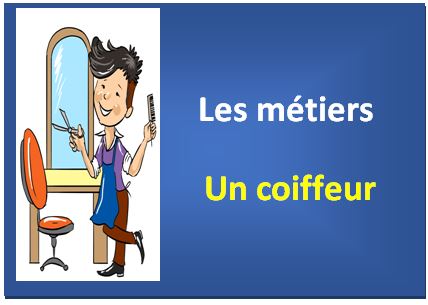 Les métiers : un coiffeur