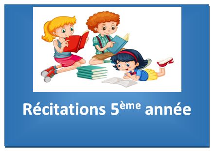 Récitations 5ème