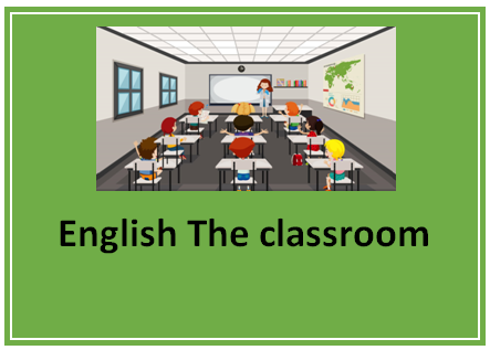 English The classroom